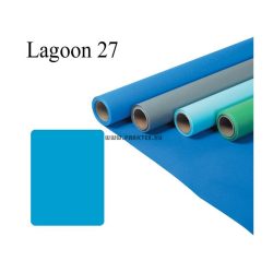 Lagúnakék papírháttér (2,72x11m)