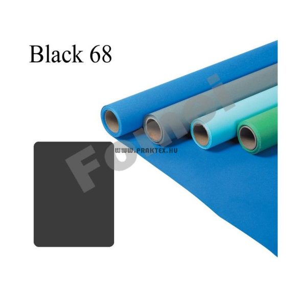 Black 68 papírháttér (2,72x11m)